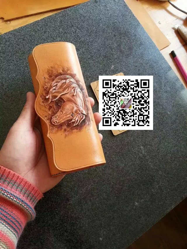 皮雕上色用好威