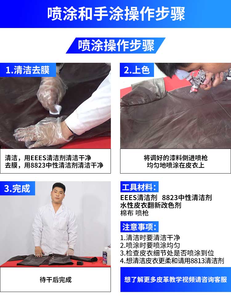 皮衣翻新