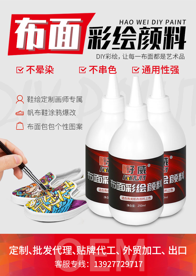 布面彩繪顏料