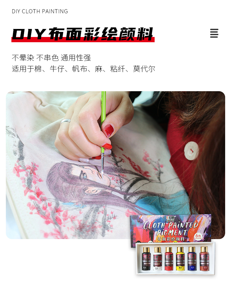 布面彩繪顏料