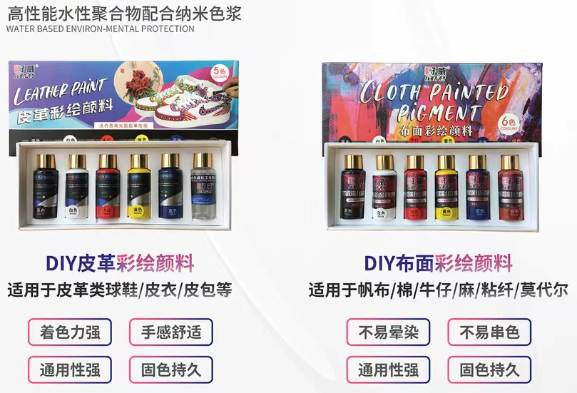 球鞋定制皮革顏料
