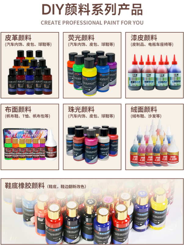 工作室球鞋顏料