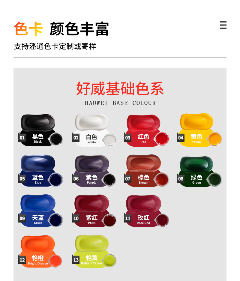 汽車自噴漆品牌