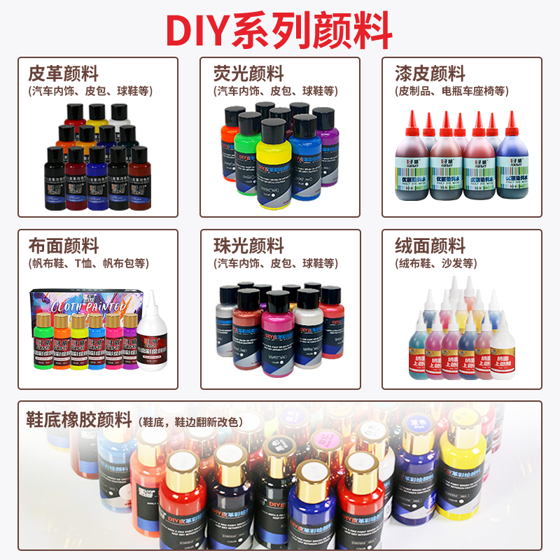 專門給鞋子上色的顏料 