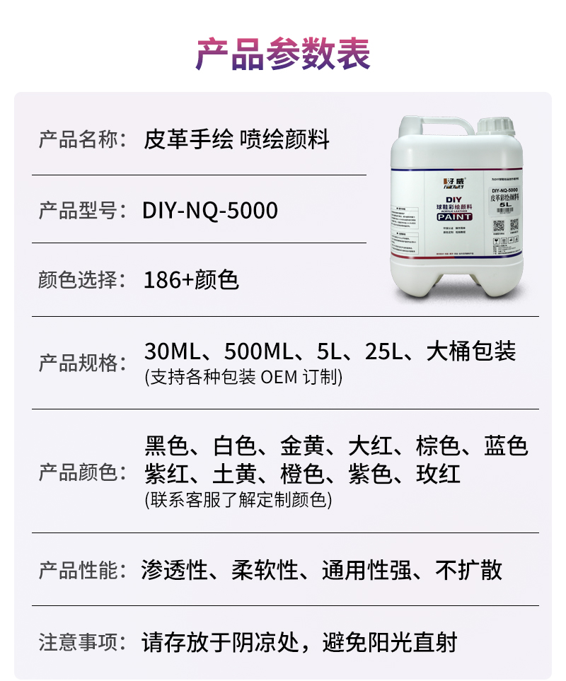 球鞋定制顏料