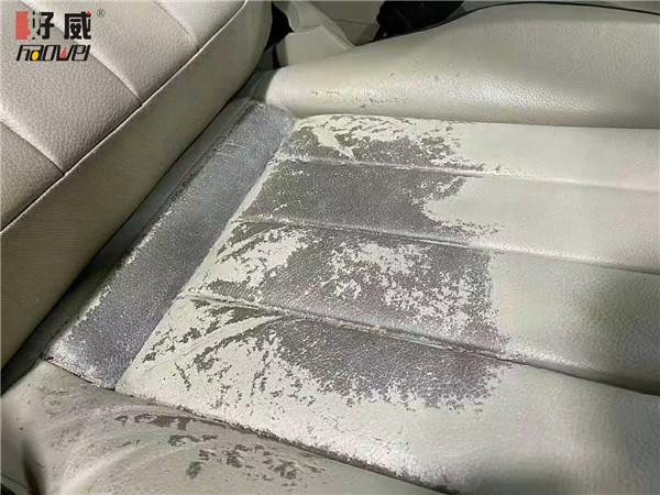 奔馳 E260 車內(nèi)飾座椅修復 汽車座椅劃痕修復